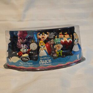 Disney Alice in Wonderland Figurine Playset